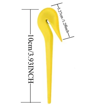 TsMADDTs Elastic Hair Bands, 54 Count, Remover Included, Pain Free Ponytail Remover Tool, 50pcs Colored Rubber Hair Ties, Blue, Red, Pink, Purple