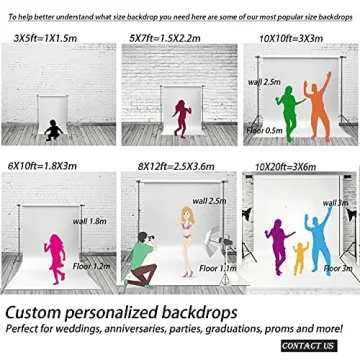 Halloween Till Death Do Us Part Backdrop for Weddings