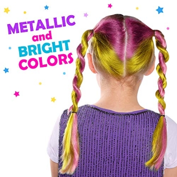 Fun Hair Chalk Set for Kids - 10 Vibrant Colors!