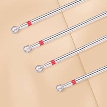 10Pcs Nail Drill Bits - Medical-Grade for Cuticle Care