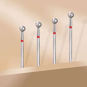 10Pcs Nail Drill Bits - Medical-Grade for Cuticle Care