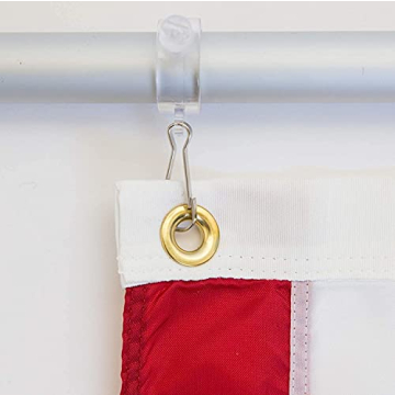 Grace Alley Flag Pole 6 Foot Spinning Tangle Free Outdoor Solution