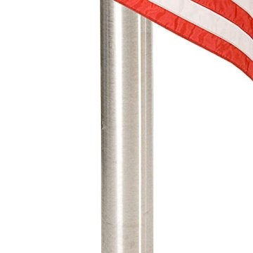 Grace Alley Flag Pole 6 Foot Spinning Tangle Free Outdoor Solution