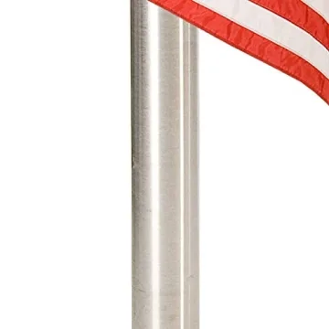 Grace Alley Flag Pole 6 Foot Spinning Tangle Free Outdoor Solution