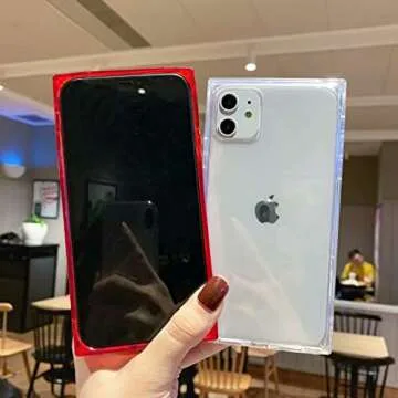 Tzomsze Clear Case for iPhone 11 with Shock Absorption