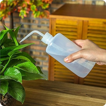 DEPEPE 6-Pack 500ml Plastic Wash Bottles for Home & Lab