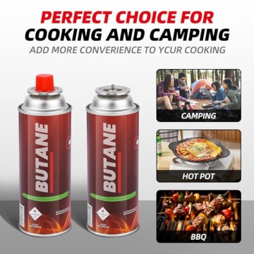 Buy 12 Pack Butane Fuel Canisters for Camping Stoves