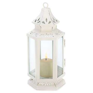 Accent Plus Christmas Decorations Indoor Lantern Decorative Outdoor Christmas Decorations Candle Lan...