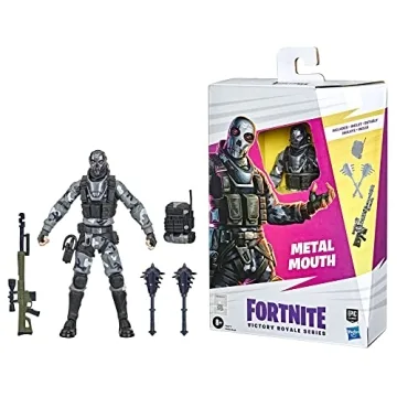 Collectible FORTNITE Metal Mouth Action Figure with Accessories