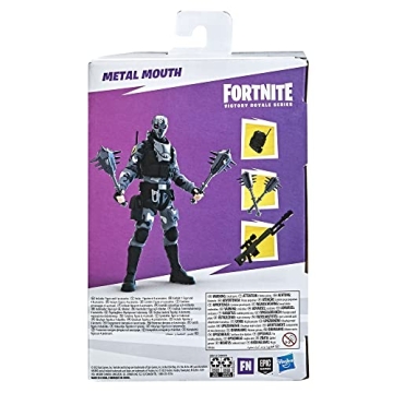 Collectible FORTNITE Metal Mouth Action Figure with Accessories