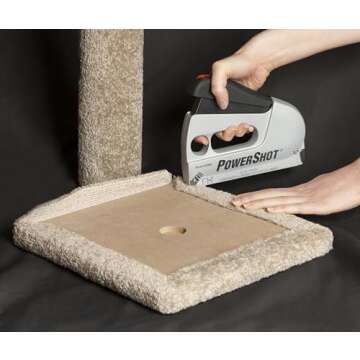 Arrow 5700 PowerShot Staple and Nail Gun for Crafts