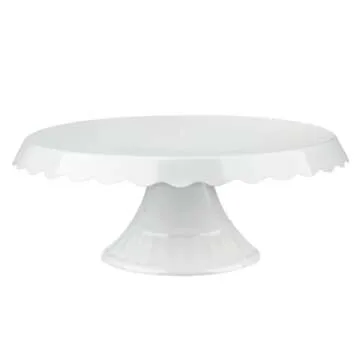 Grupo Mirandinha - Acrylic Round Slim Lace Cake Stand – Durable, Stable, and Collapsible Design ?...