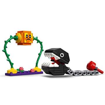 LEGO Super Mario Chain Chomp Jungle Encounter Expansion Set 71381 Building Kit; Collectible Toy for ...