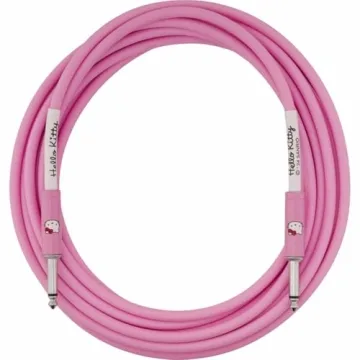 Fender Hello Kitty 18.6ft Pink Guitar Cable