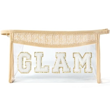 Stylish Belanttega Boho GLAM Makeup Bag for Travel