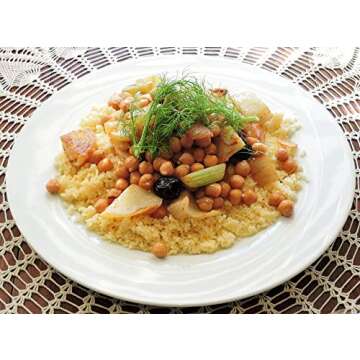 Traditional Authentic Semolina Couscous 22LB Vegan Kosher