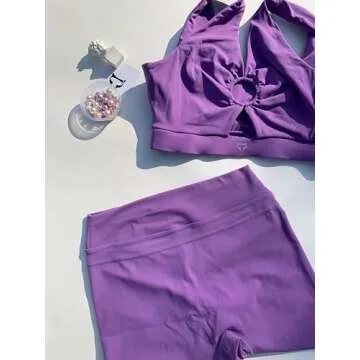 TomTiger Women's High Impact Sports Bra with Padded Support