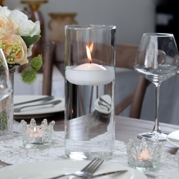 WDHODEC Multi-Purpose Hurricane Candle Holders Set