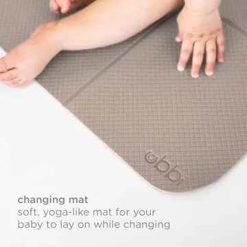 Ubbi Portable Diaper Changing Mat for Newborns and Toddlers