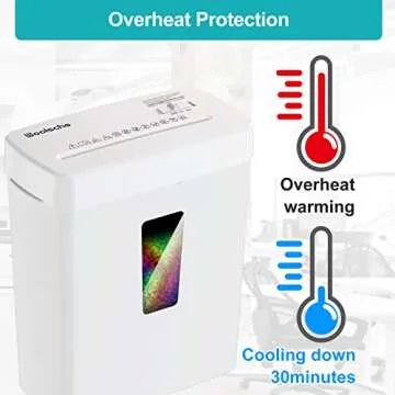 Woolsche Paper Shredder: Micro Cut, P-5 Security Level