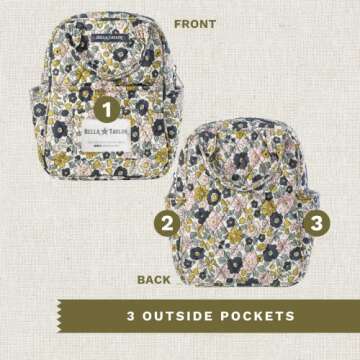 Bella Taylor Floral Lunch Tote for Women - Stylish & Safe