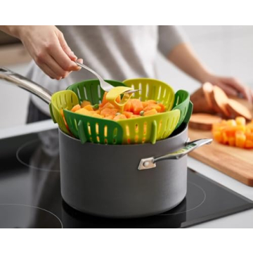 Joseph Joseph Bloom Steamer Basket for Easy Cooking