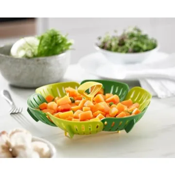 Joseph Joseph Bloom Steamer Basket for Easy Cooking