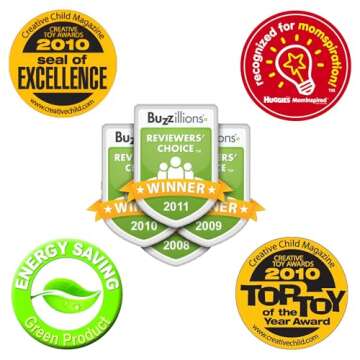 Kidswitch Light Switch Extender for Kids (1 Pack, Original Half Moon) - Award Winning, Easy Grab Handle, Glow-in-The-Dark