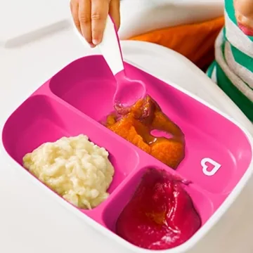Munchkin Splash Toddler Divided Plate for Mealtime Perfection