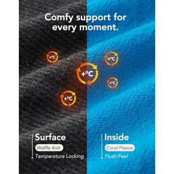 VeraCosy Men’s Memory Foam Slippers for Ultimate Comfort