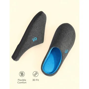 VeraCosy Men’s Memory Foam Slippers for Ultimate Comfort