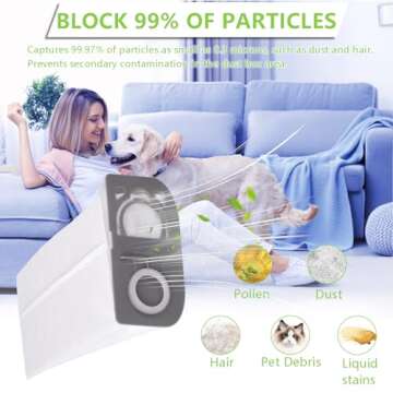 HEPA R25 Vacuum Bags - 10 Pack for Riccar R25 Series