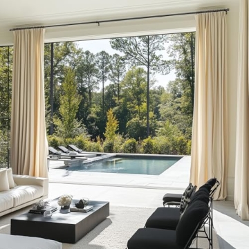 Zeerobee Adjustable Curtain Rods 66 to 120 Inches