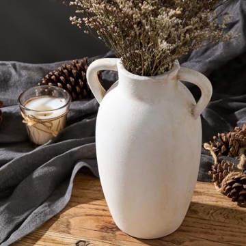 Rustic PORCER Ceramic Vase for Home Decor and Gifting