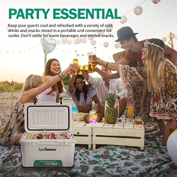 Landworks 45QT Ice Cooler with 5-Day Ice Retention