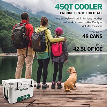 Landworks 45QT Ice Cooler with 5-Day Ice Retention