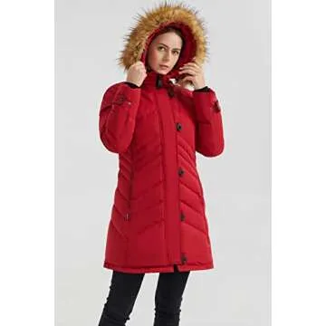 Orolay Hooded Slim Puffer Jacket for Women - Stylish Winter Wear