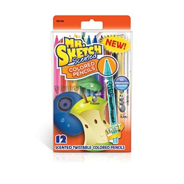 Mr. Sketch Scented Twistable Colored Pencils for All Ages