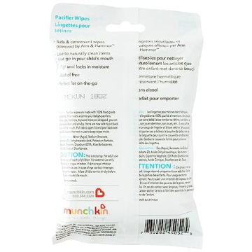 Munchkin Arm & Hammer Pacifier Wipes - 36 Safe & Effective Cleaning Wipes