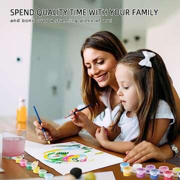 ifymei Paint by Numbers for Kids and Adults Beginner, DIY Gift Canvas Painting Kits for Boys and Girls, 16x20 Inch Colorful Leopard [Without Frame]