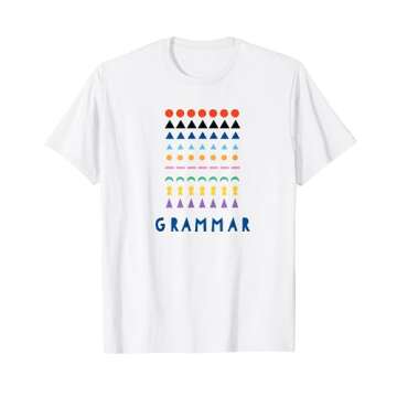 Montessori Grammar Material Shirt Gift for Teachers and Kids