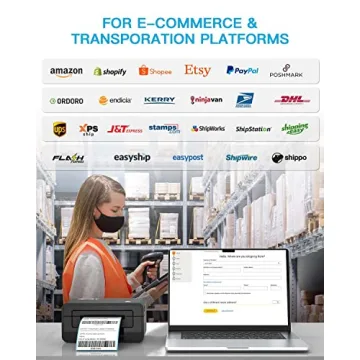 iDPRT Thermal Label Printer for Fast Shipping Labels