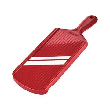 Kyocera Advanced Ceramic Wide Julienne Slicer, Red