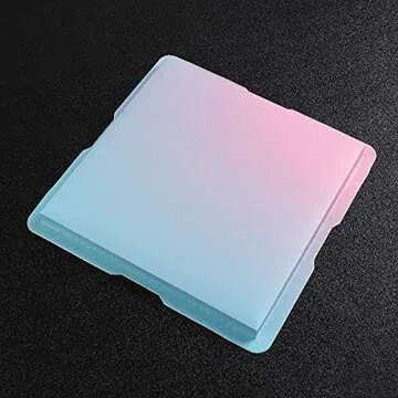 3 Layer Tall Transparent Cake Box 8" Bakery Carrier Packing with Lids, 2 Pack Clear Box for Wedding, Birthday, Anniversary Display Pack Box, Gradient Ramp Base