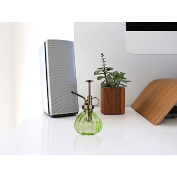 Yeeco Green Plant Mister Stylish Glass Spray Bottle 12oz