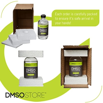 DMSO 8 oz Glass Bottle 99.995% Pure Low Odor Liquid
