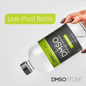 DMSO 8 oz Glass Bottle 99.995% Pure Low Odor Liquid