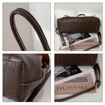 Stylish Ladies Faux Leather Tote Bag with Large Capacity