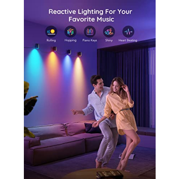 Smart RGBICWW Wall Sconces by Govee