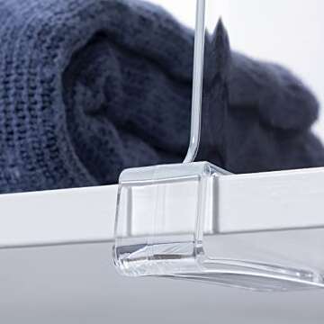 HBlife 4 Pack Clear Vinyl Record Storage Holder